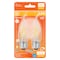 Sylvania Sylvania Natural B10 E26 (Medium) LED Bulb Soft White 40 Watt Equivalence 2 pk 40756 - alternate 1
